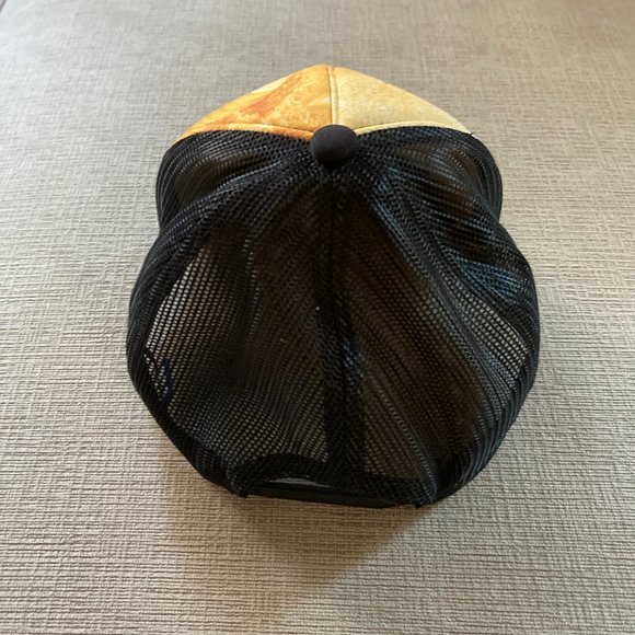 Trucker Hat - Muir Beach Volunteer Fire Dept with Dog logo - surf pattern - NWOT - Picture 5 of 10